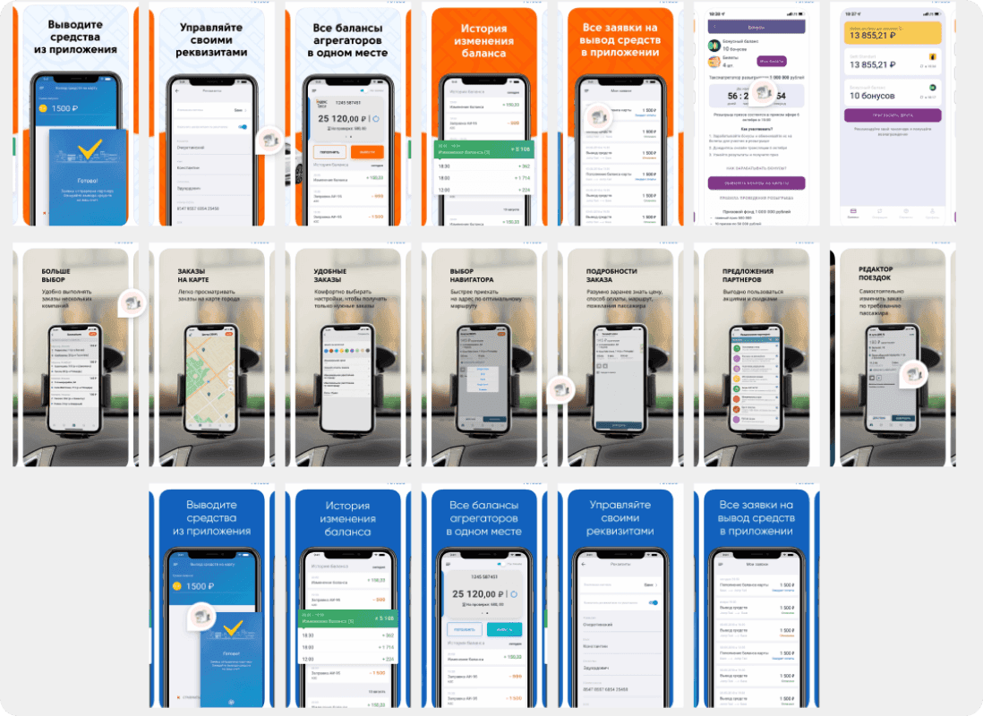 Логика работы приложения Driverhub.
