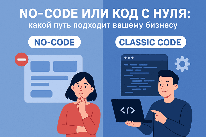 Сравнение No-Code и классического кода