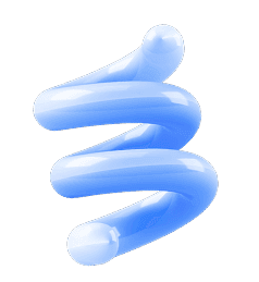 Абстрактная спиральная графика в голубах тонах