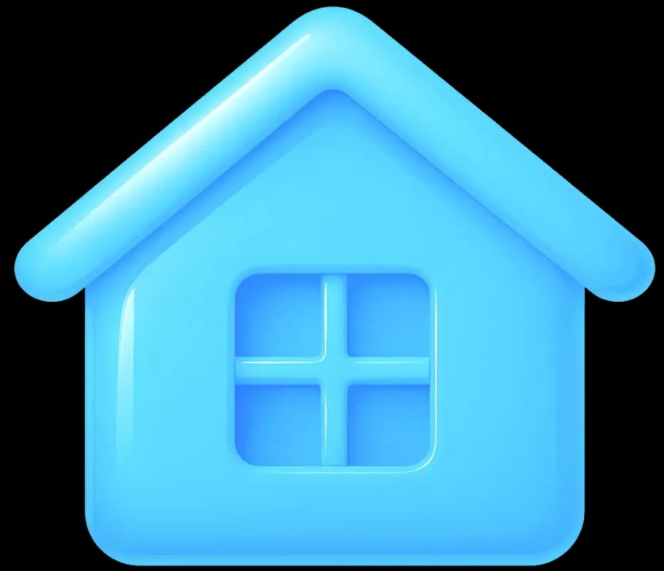 Абстрактная картинка - дом