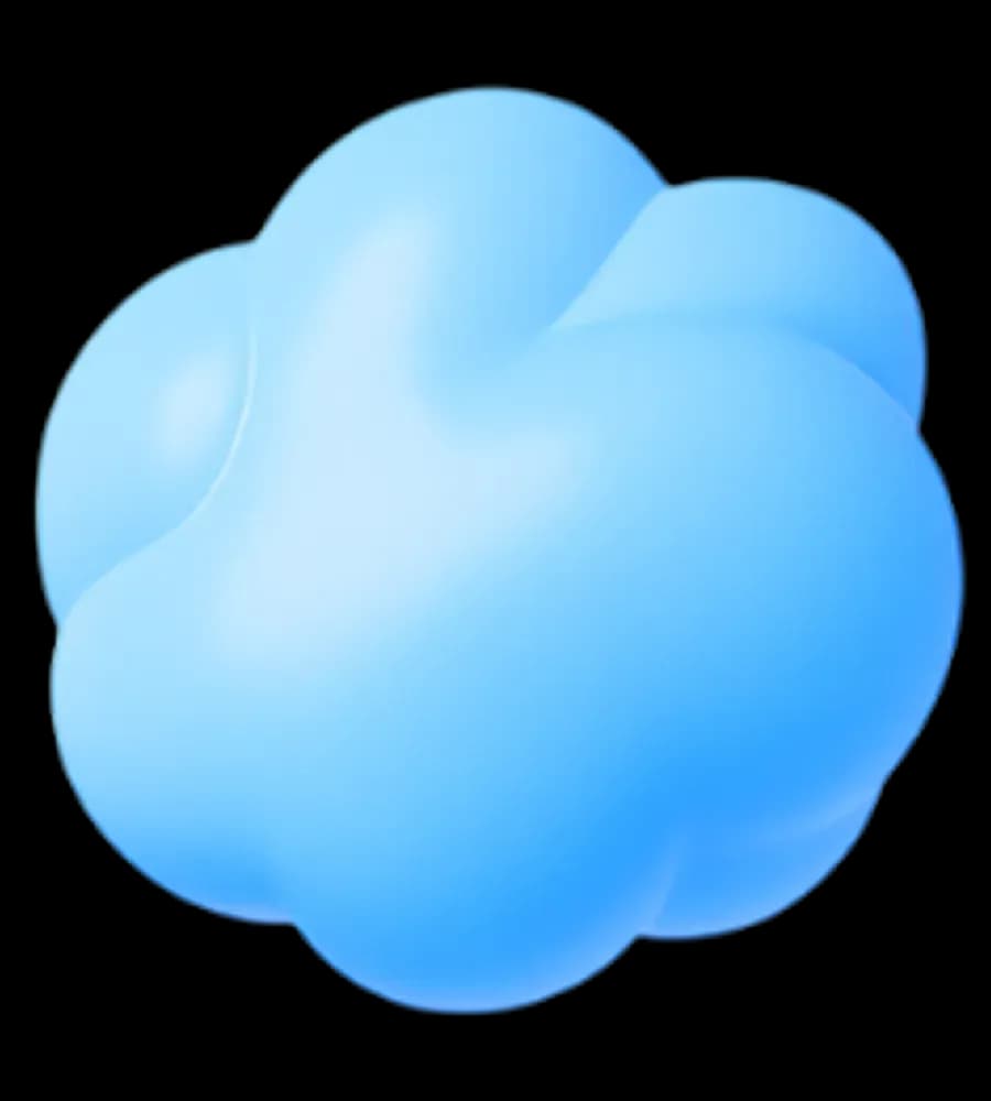 Абстрактная картинка - облако