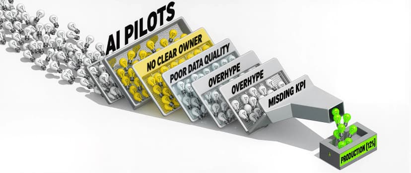 Воронка: на каких этапах отсеиваются пилотные проекты