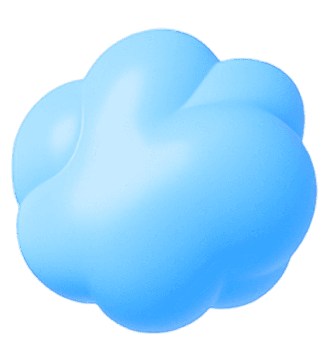 Абстрактная иллюстрация: облако.